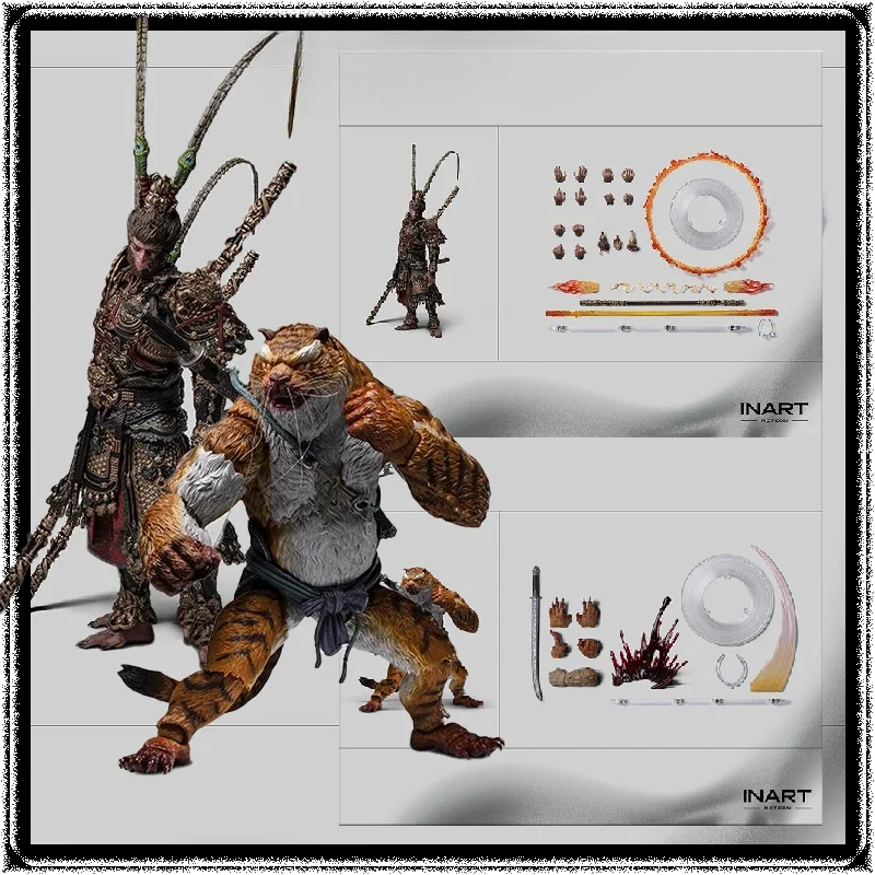 Model Kit Wukong - Yeni INART Aksiyon Figürü - Black