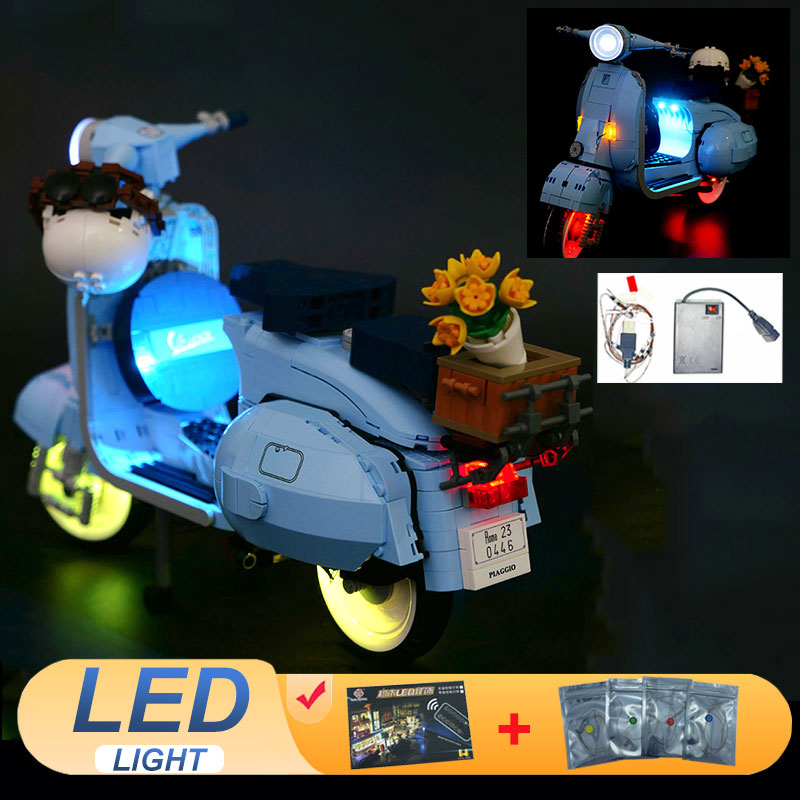 Model Kit Vespa - LED Işık Kiti LEGO 10298 Roman