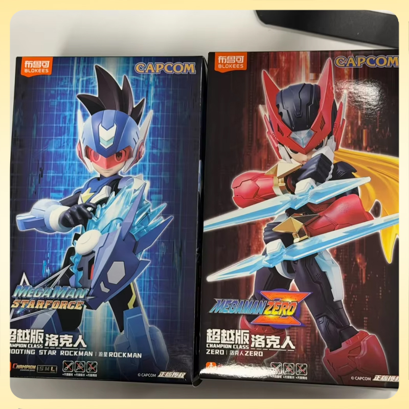 Model Kit Ultraman Zero - Stokta Blokees Mega Man Montaj Model