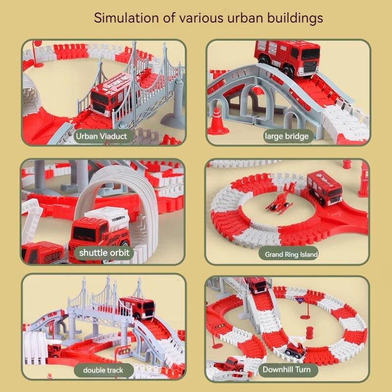 İtfaiye yolu montaj araba mühe - Model Kit Engine incelemesi ve fiyatı