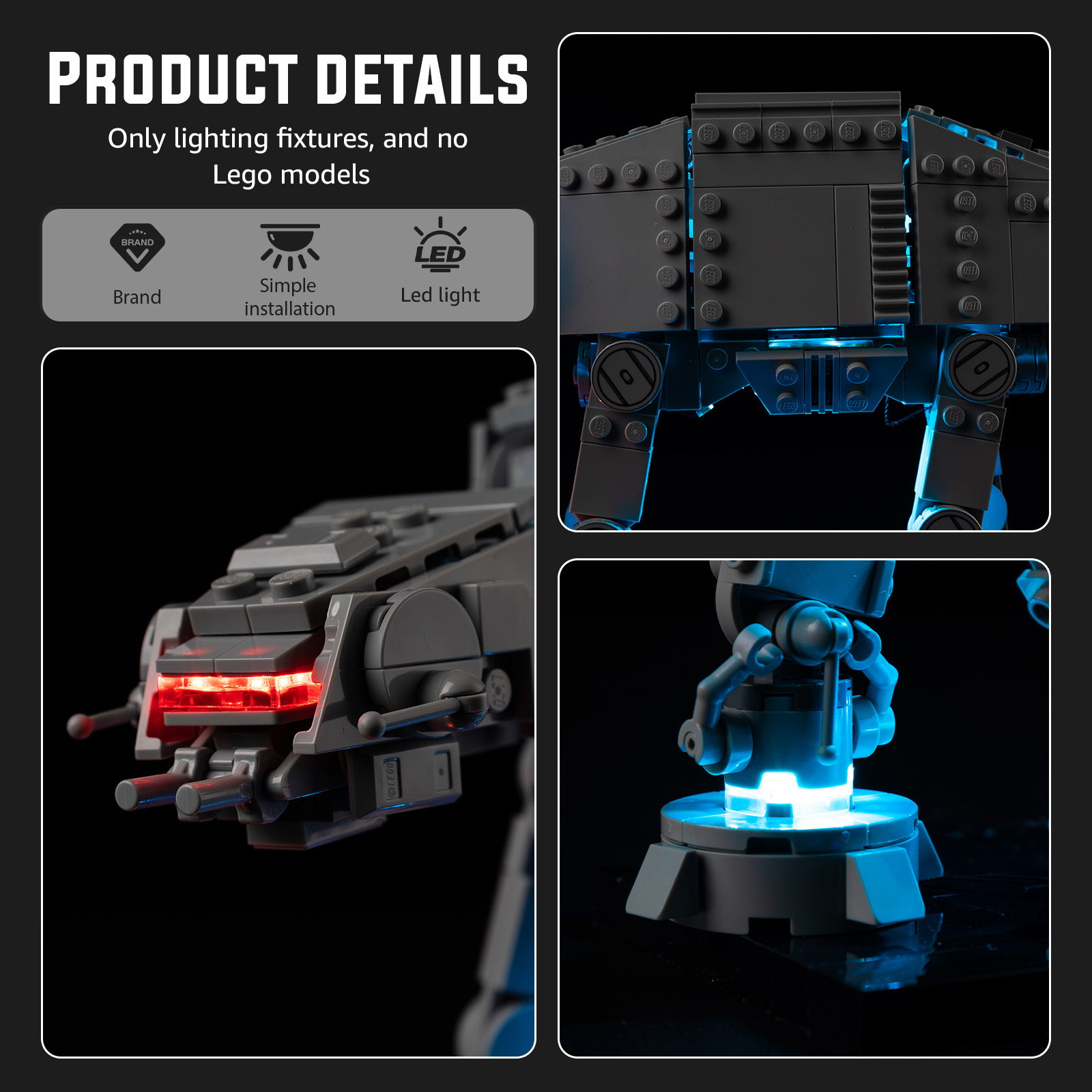 Lego LEGO AT-AT 75440 Yapı Blo - Model Kit Fantasy incelemesi ve fiyatı
