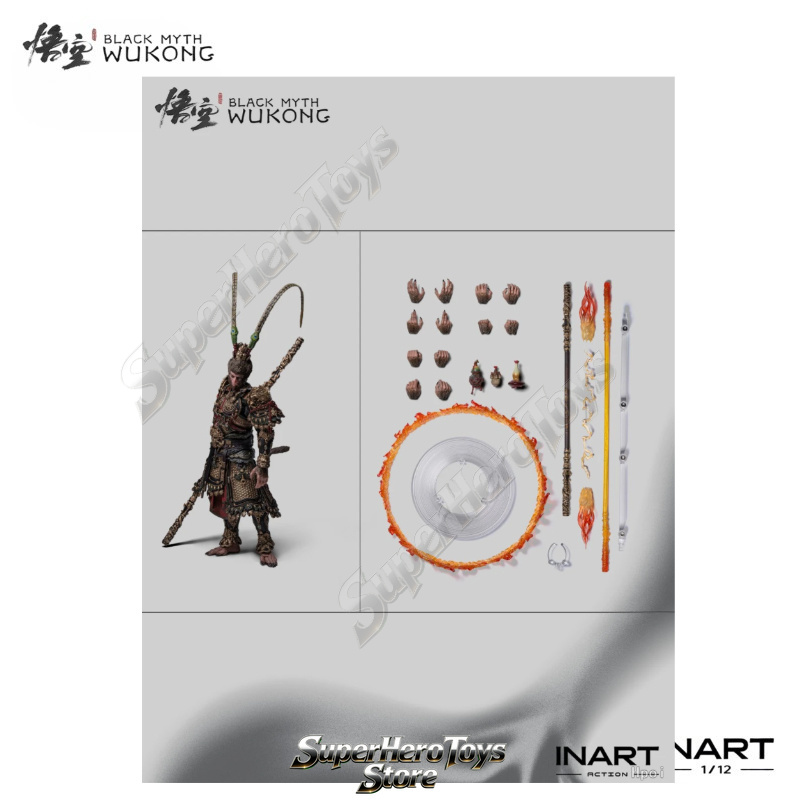 Ön satışta INART Action Black  - Model Kit Wukong incelemesi ve fiyatı