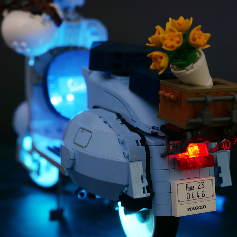 LED Işık Kiti LEGO 10298 Roman - Model Kit Vespa incelemesi ve fiyatı