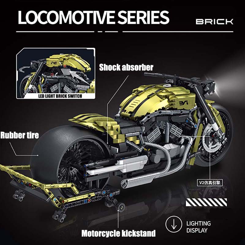 Teknik şehir 2427 adet Harleye - Model Kit Vespa incelemesi ve fiyatı