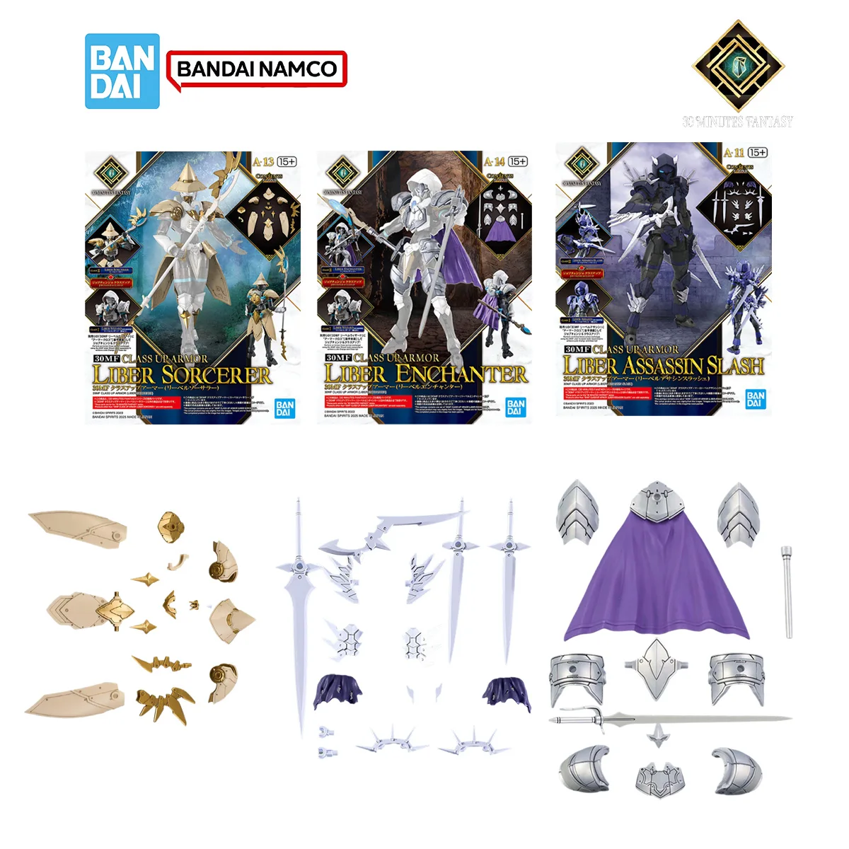 Bandai 30MF 30 Minutes Fantasy - Model Kit Fantasy incelemesi ve fiyatı