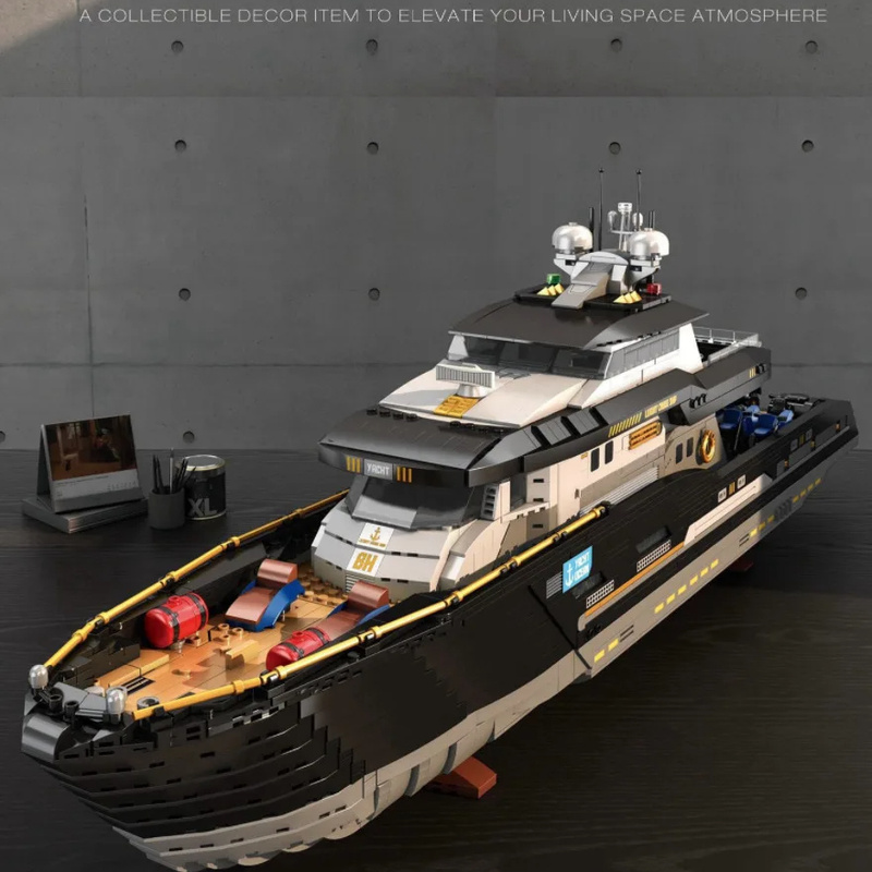 Reobrix 66103 Dev Lüks Yat Gem - Model Kit Yacht incelemesi ve fiyatı