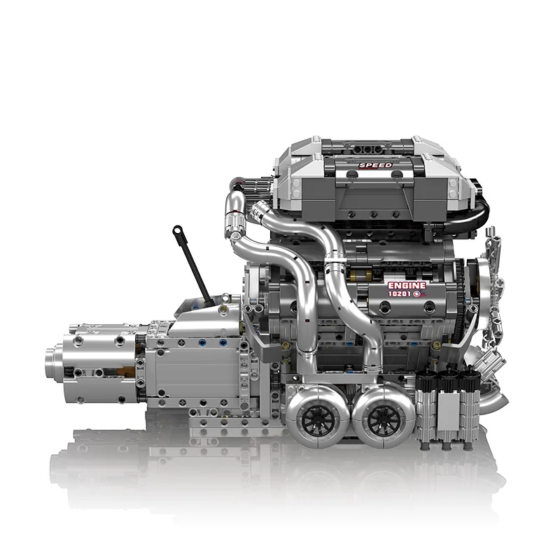 Mould King10201 Süper Spor Ara - Model Kit Engine incelemesi ve fiyatı