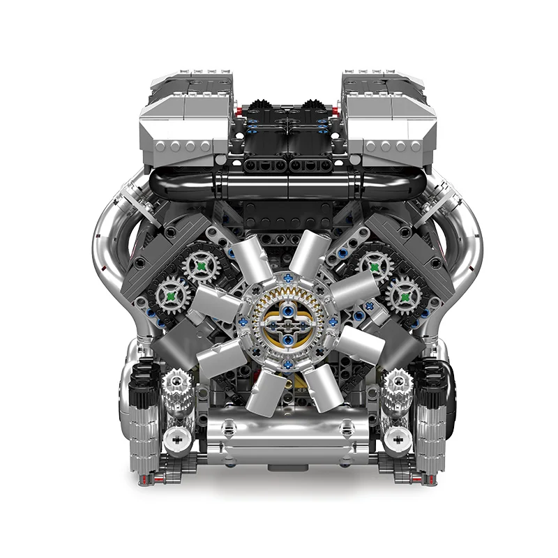 Mould King10201 Süper Spor Ara - Model Kit Engine incelemesi ve fiyatı