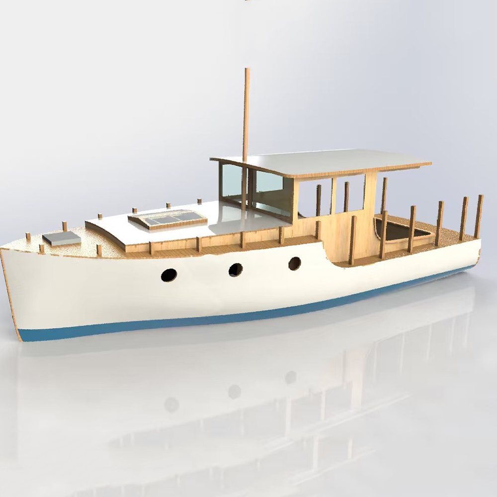 70cm Avrupa Klasik Küçük Yat U - Model Kit Yacht incelemesi ve fiyatı